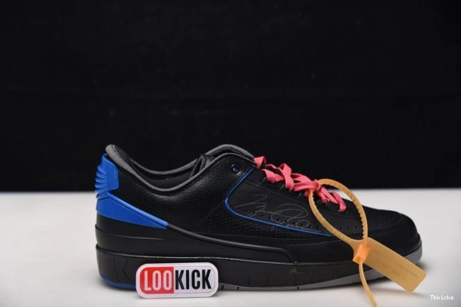 Reps TBK Black Blue Retro Off-White DJ4375-004 SP 2 Jordan Low 0721